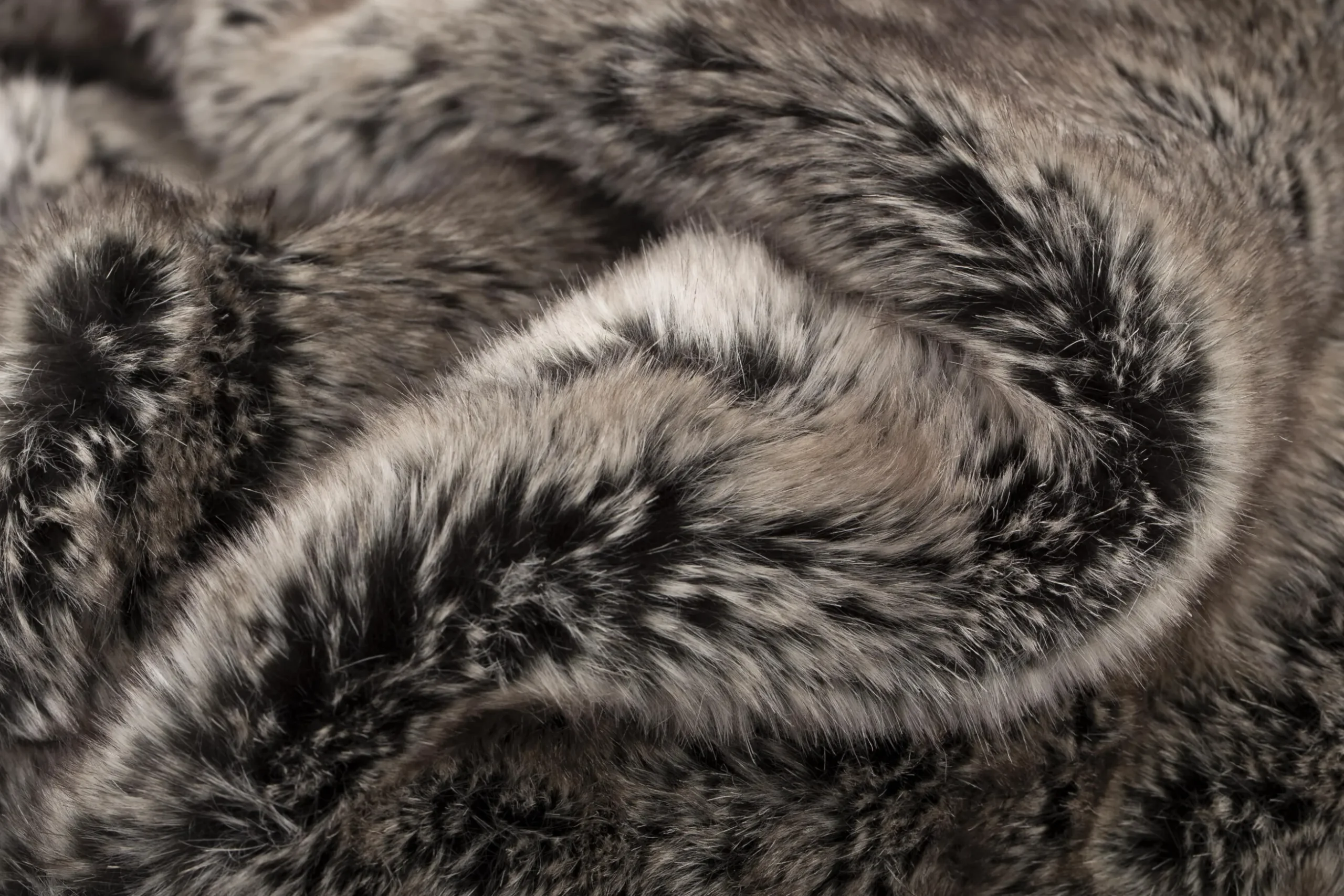 Tanley, Plaid, Fausse Fourrure