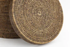 Togo, Corbeille A Linge, Avec Oreilles, Roseau