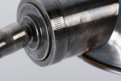 Twist, Lampadaire, Argent Antique, Ajustable