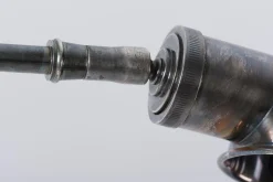 Twist, Lampadaire, Argent Antique, Ajustable