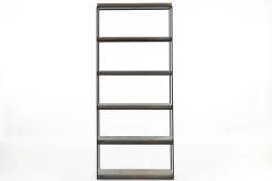 Urban, Rack, Chene Et Metal, Marron Fonce