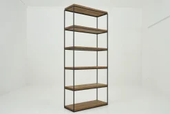 Urban, Rack, Chene Et Metal, Marron Clair