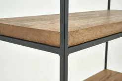 Urban, Rack, Chene Et Metal, Marron Clair