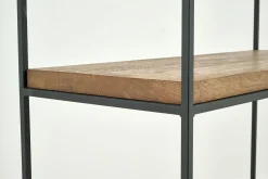 Urban, Rack, Chene Et Metal, Marron Clair