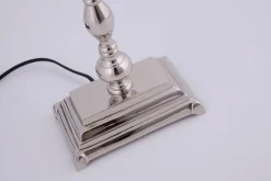 Vinci, Lampe De Table, Laiton Et Nickel