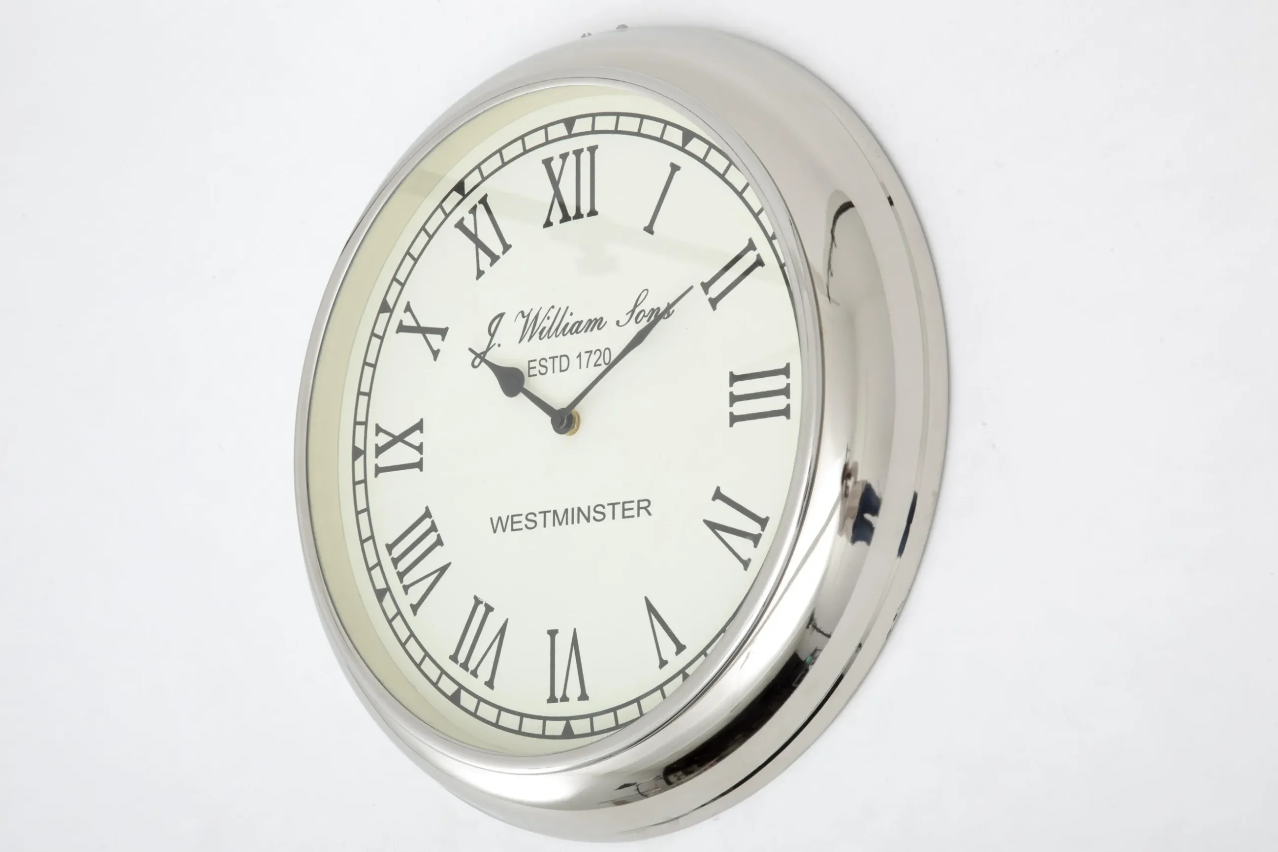 Walters, Horloge Murale, Nickel