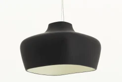 Wyatt, Lampe A Suspension, Noir/Blanc, Modele 3