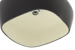 Wyatt, Lampe A Suspension, Noir/Blanc, Modele 3