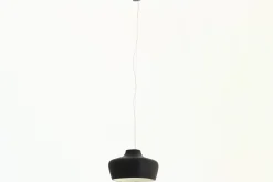 Wyatt, Lampe A Suspension, Noir/Blanc, Modele 3