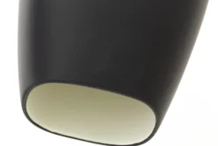 Wyatt, Lampe A Suspension, Noir/Blanc, Modele 2
