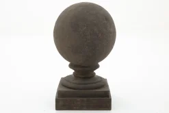 Zedar, Decoball Sur Pied, Pierre Reconstituee Sur Fibre De Verre, L