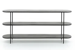 Zenza, Table Console, 3 Niveaux, Metal
