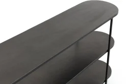 Zenza, Table Console, 3 Niveaux, Metal