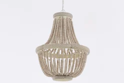 Zofia, Suspension, Perles De Fer Et Bois