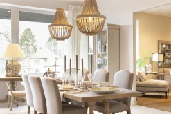 Zofia, Suspension, Perles De Fer Et Bois